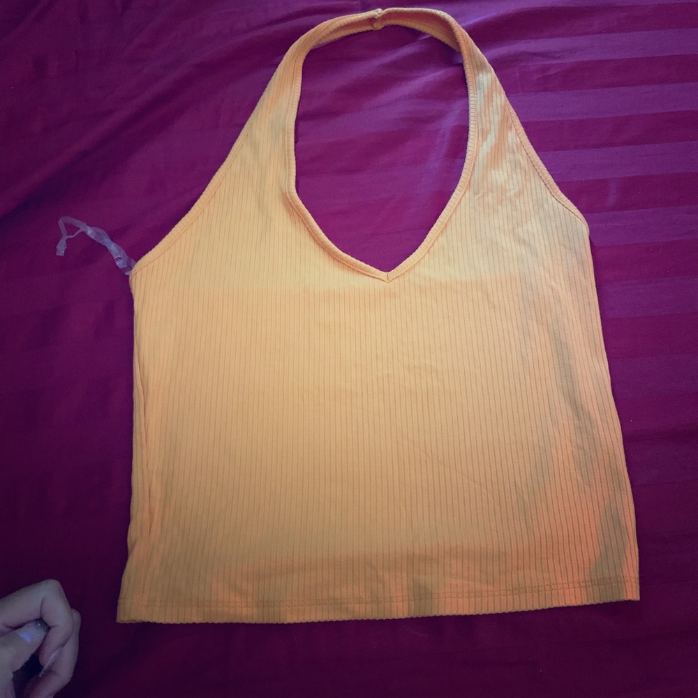 Garage Ultra Cropped Halter Top